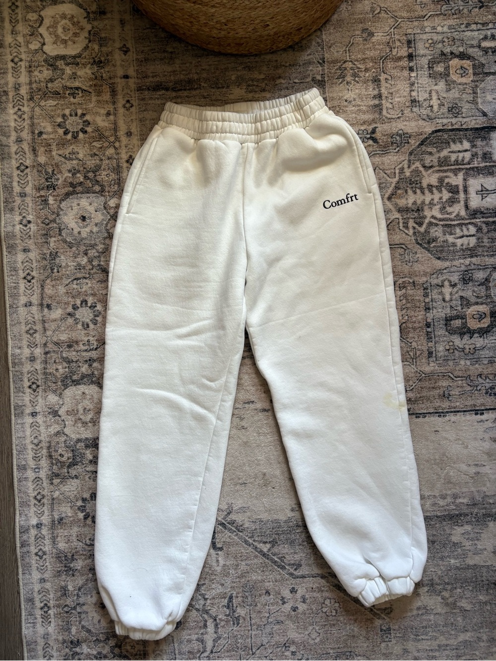 Comfrt cloud sweatspants size S in show white - Picture 6 of 10